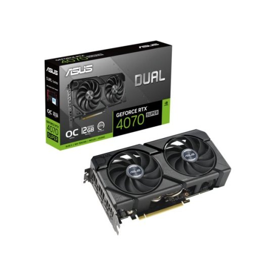 ASUS Dual -RTX4070S-O12G-EVO NVIDIA GeForce RTX 4070 SUPER 1