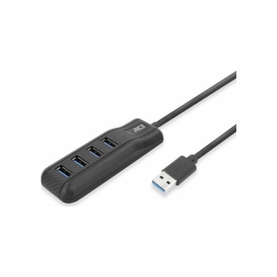 ACT USB 3.2 Gen 1 (3.1 Gen 1) Type-A 5000 Mbit/s Zwart