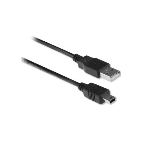 ACT AC3050 USB-kabel 1,8 m USB 2.0 USB A Mini-USB B Zwart