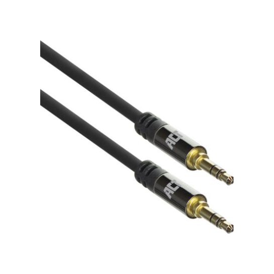 ACT AC3611 audio kabel 3 m 3.5mm Zwart