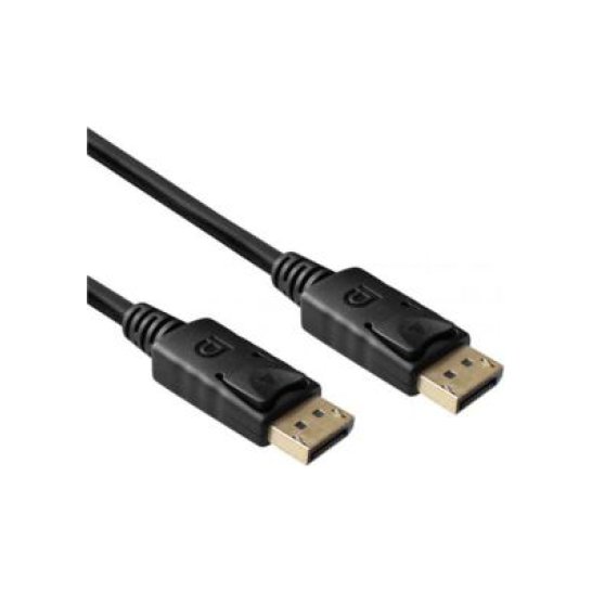 ACT AC3910 DisplayPort kabel 2 m Zwart