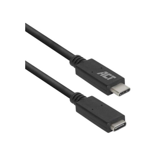 ACT AC7412 USB-kabel 2 m USB 3.2 Gen 1 (3.1 Gen 1) USB C Zwa