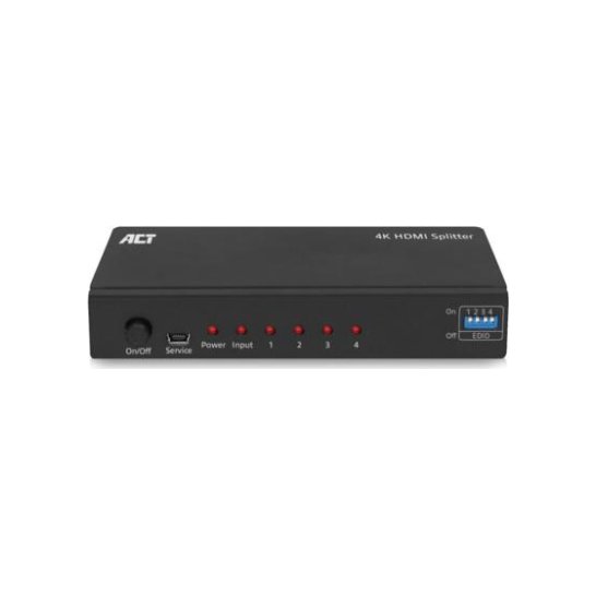 ACT AC7831 video splitter HDMI 4x HDMI