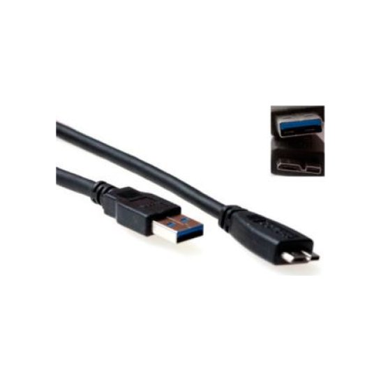 ACT SB3028 USB-kabel 0,5 m USB 3.2 Gen 1 (3.1 Gen 1) USB A M