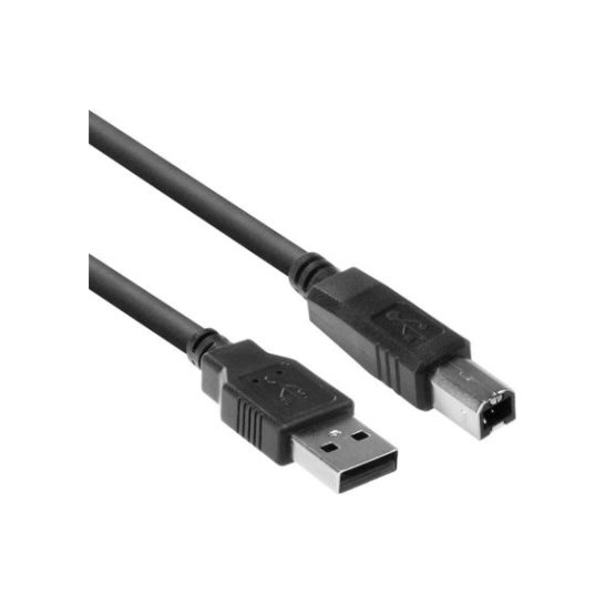 ACT USB 2.0 A male - USB B male 1,80 m