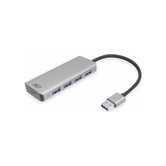 ACT USB-A hub 3.0, 4 poorts USB-A