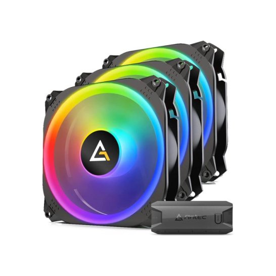 Antec Prizm 120 3+C  Case FAN 120MM RGB/GAMING +3xFAN+Cont