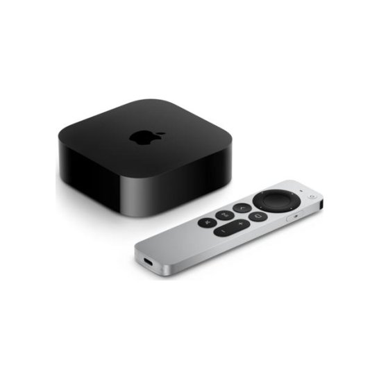 Apple TV 4K Zwart, Zilver 4K Ultra HD 64 GB Wifi