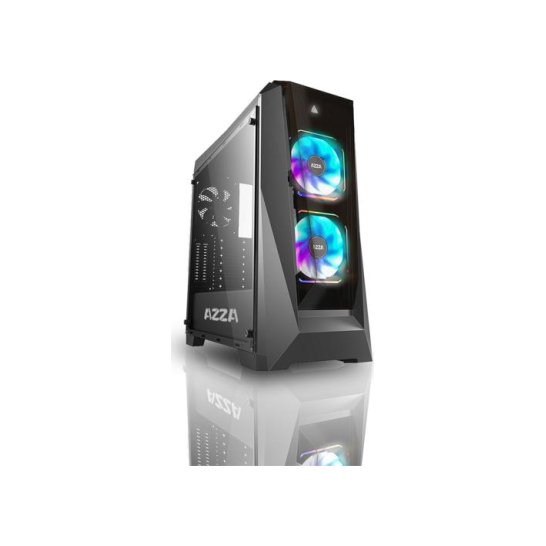 Case Azza Chroma 410B Midi Tower Zwart