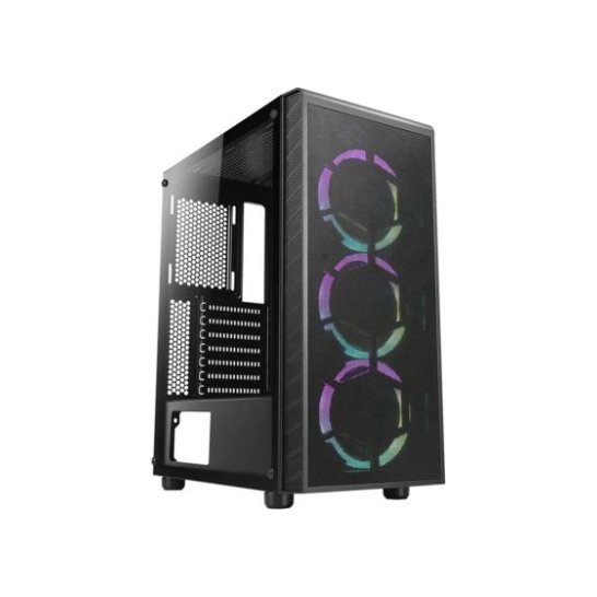 Case Azza Prima 360 Midi Tower zwart