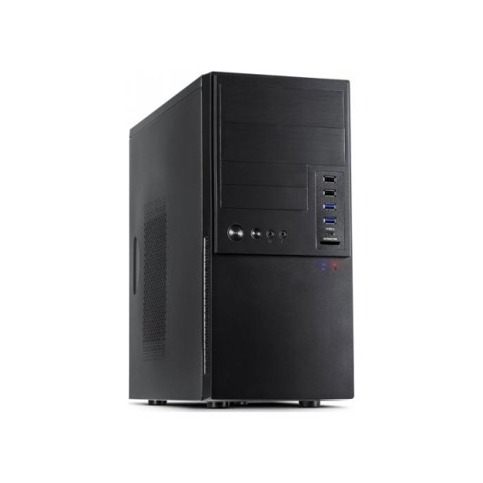 Case Inter-Tech IT-6865 Micro Tower Zwart