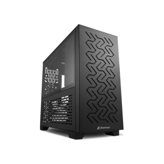 Case Sharkoon MS-Z1000 Micro Tower Zwart