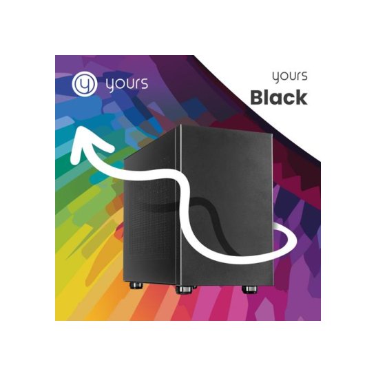 Desktop YOURS BLACK /INTEL I7 14GEN /16GB / 2TB SSD/ HDMI /W11