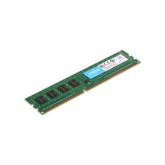 Geheugen Crucial 4096MB (4GB) DDR3 / 1600 C11 DIMM (Low volt.)