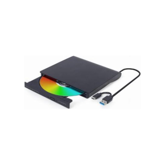 Gembird DVD-USB-03 Externe USB CD/DVD brander/speler USB C