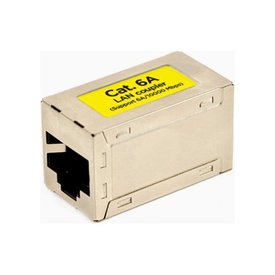 Gembird NCA-LC6S-01 tussenstuk voor kabels RJ-45 Beige