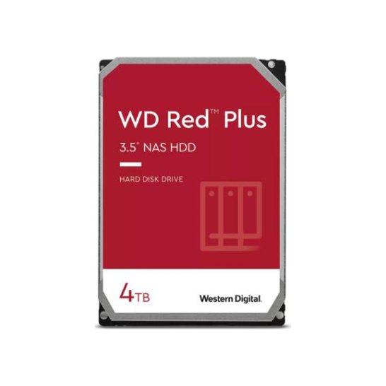 HDD WD Red Plus 3.5inch 4TB SATA III