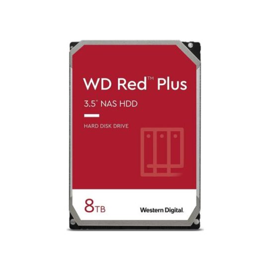 HDD WD Red Plus 3.5inch 8TB SATA III