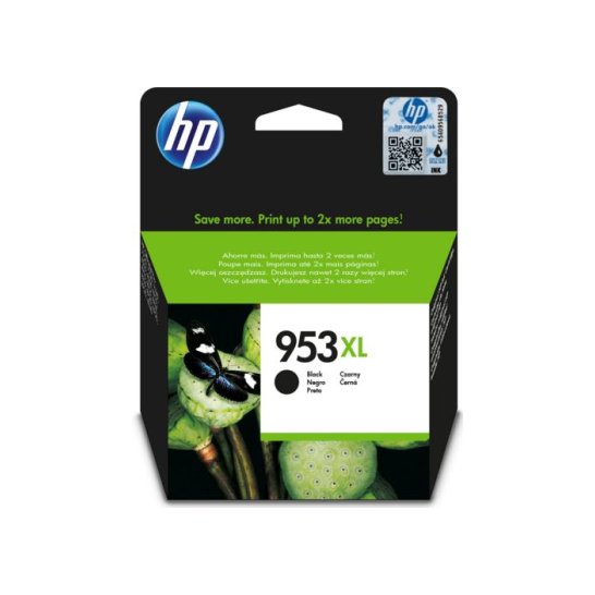 INK. HP 953XL originele high-capacity zwarte inktcartridge