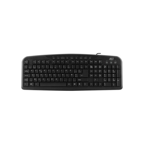 KYB ACT AC5405 toetsenbord USB AZERTY Belgisch Zwart