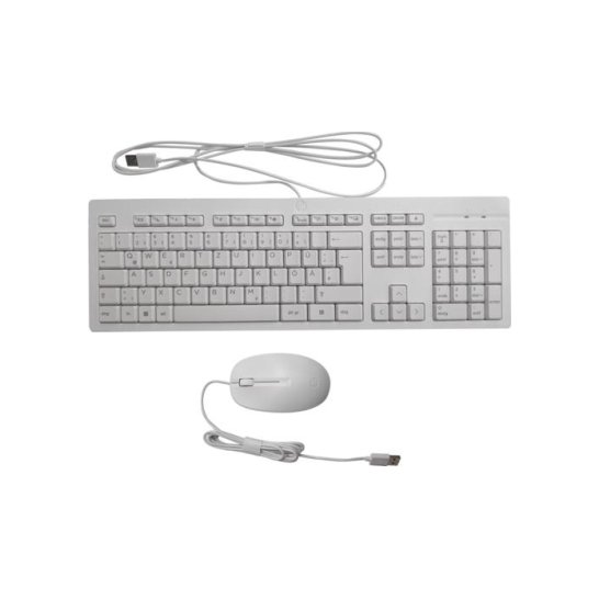 KYB HP Wired Desktopset Keyboard + Mouse ( QWERTZ )