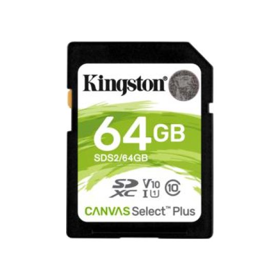 Kingston Technology Canvas Select Plus 64 GB SDXC UHS-I Klas