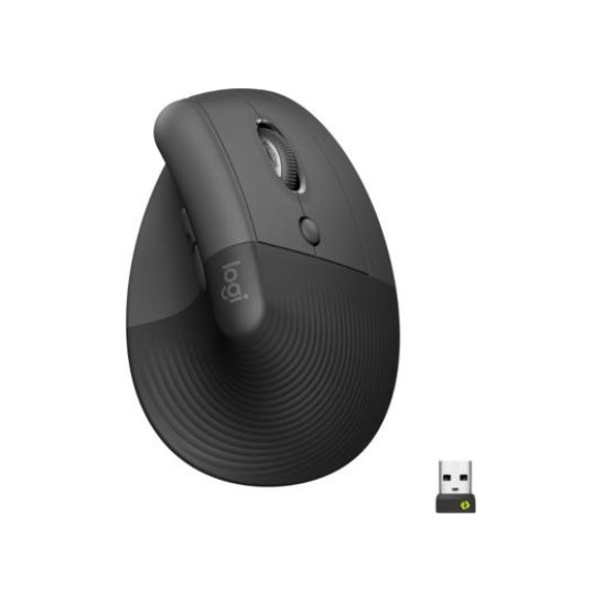 Logitech Lift muis Rechtshandig RF-draadloos + Bluetooth Opt