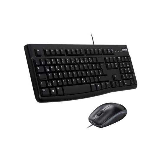 Logitech MK120 USB Keyboard + Mouse QWERTZ