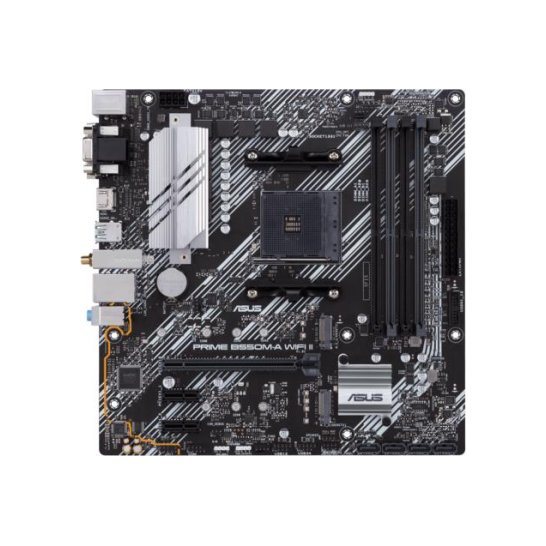 MB ASUS PRIME B550M-A WIFI II AMD LGA AM4 M-ATX Aura