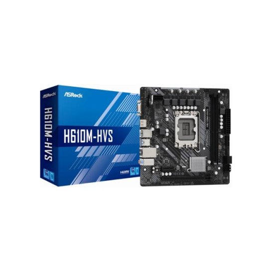 MB Asrock H610M-HVS Intel H610 LGA 1700 micro ATX