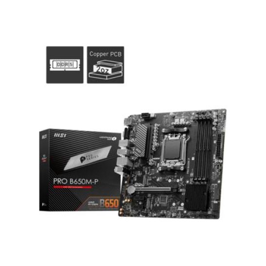 MB MSI PRO B650M-p DDR5 mATX