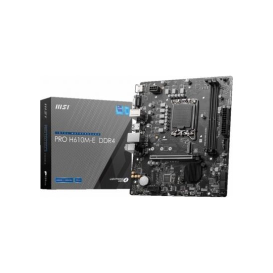 MB MSI PRO H610M-E DDR4 LGA 1700 mATX