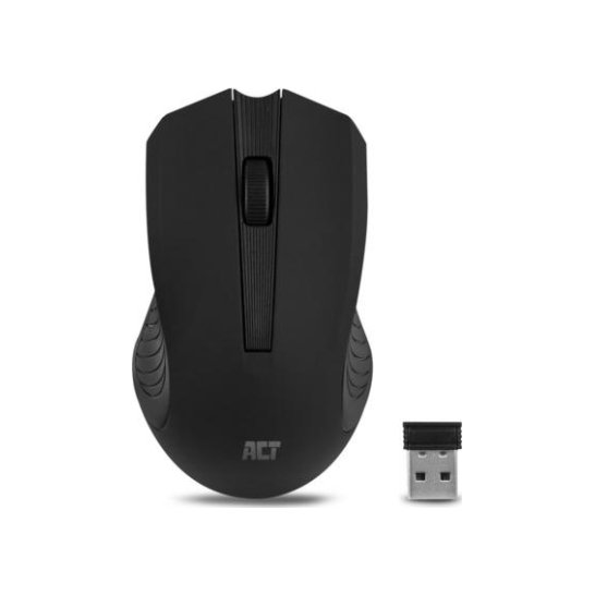 MS ACT Wireless Mouse Black OEM