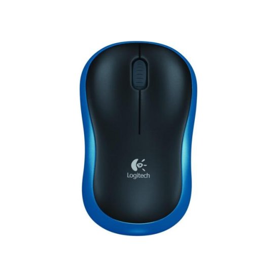 MS Logitech M185 Wireless Mouse Blue