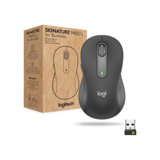 MS Logitech Signature M650 for Business muis Rechtshandig RF