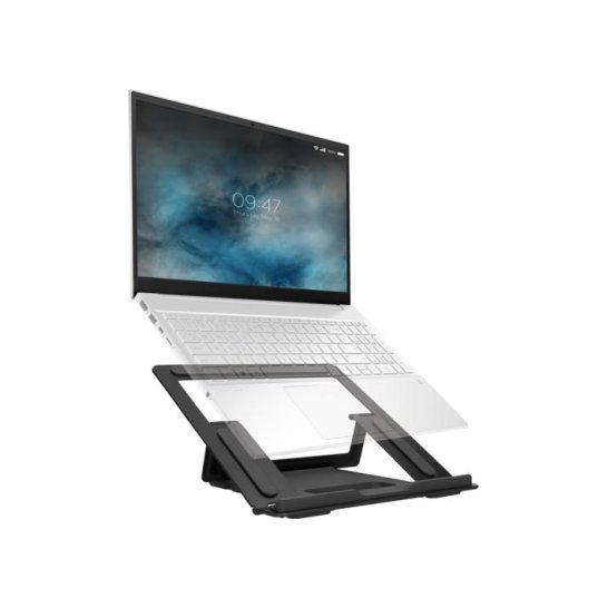 Mobiparts Laptop Stand Holder Metal - Black