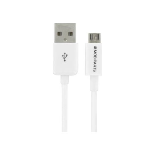 Mobiparts Micro USB to USB Cable 2.4A 3m White (Bulk)