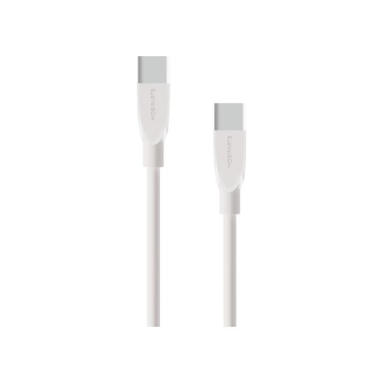 Mobiparts USB-C to USB-C Cable 2A 1m Wit (Bulk)