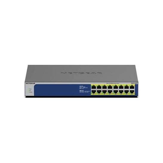 NETGEAR GS516PP Unmanaged Gigabit Ethernet (10/100/1000) PoE