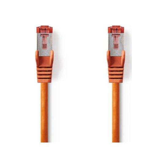 Nedis CAT6 S/FTP-netwerkkabel/RJ45 2m Oranje