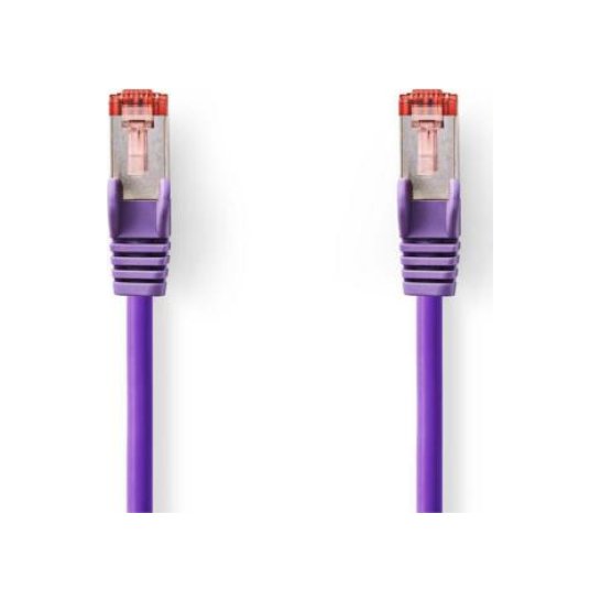 Nedis CAT6 S/FTP-netwerkkabel/RJ45 2m Paars