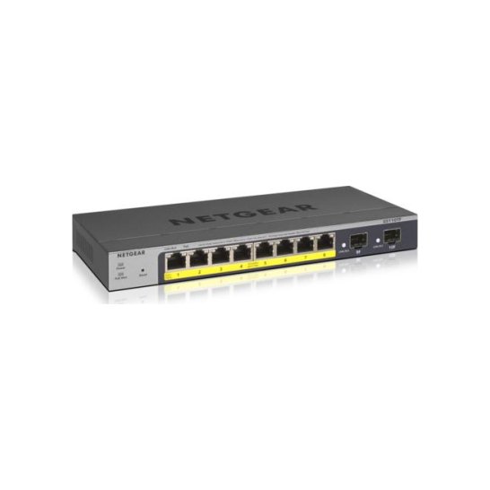 Netgear GS110TP Managed L2/L3/L4 Gigabit Ethernet (10/100/10