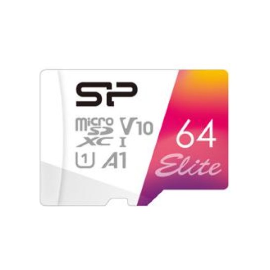 SD Silicon Power Elite 64 GB UHS-I Klasse 10 Micro