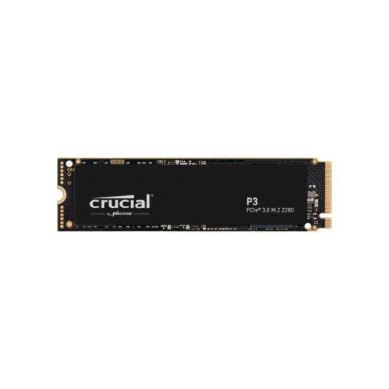 SSD Crucial P3 M.2 500GB PCI Express 3.0 3D NAND NVMe