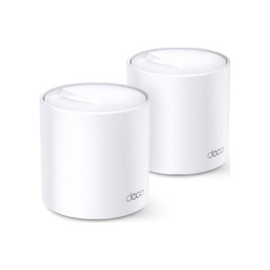 TP-LINK Deco X20 (2-pack) draadloze router Gigabit Eth.