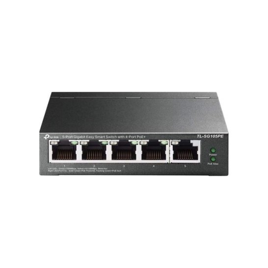 TP-LINK TL-SG105PE netwerk-switch Unmanaged L2 Gigabit Ether