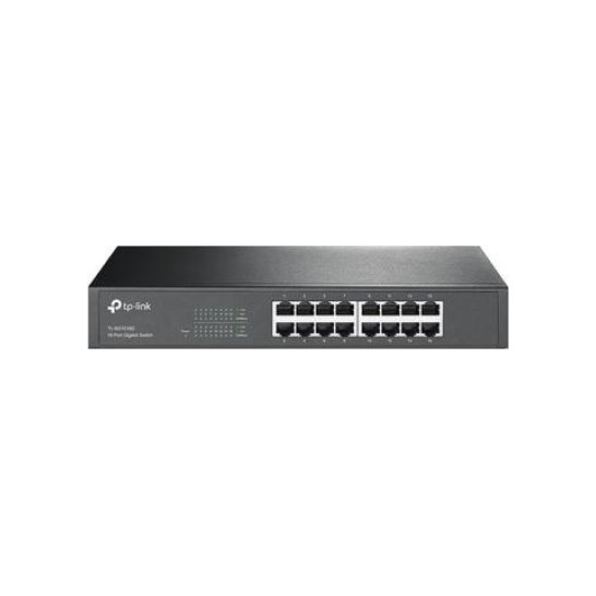 TP-Link TL-SF1016 Unmanaged Fast Ethernet (10/100) 1U Zwart