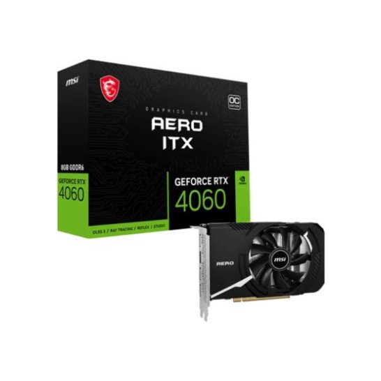 VGA MSI GeForce RTX 4060 AERO ITX 8G OC