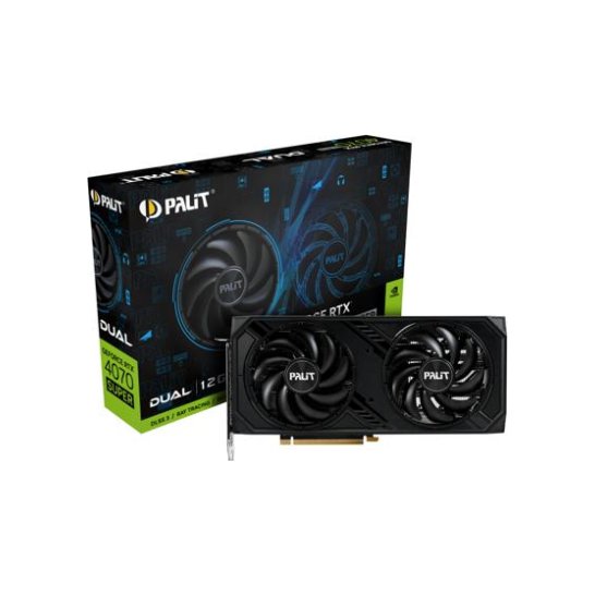 VGA Palit -RTX 4070 SUPER Dual NVIDIA 12 GB GDDR6X