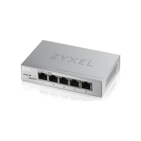 Zyxel GS1200-5 Managed Gigabit Ethernet Switch Zilver